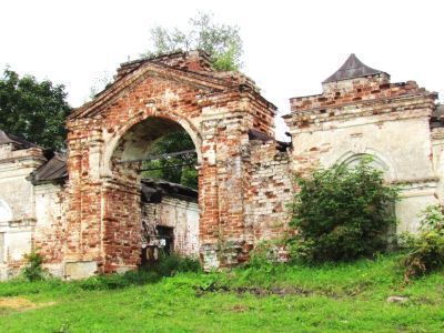 Ворота ограды