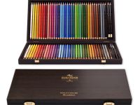 Набор художественых карандашей Koh-I-Noor "POLYCOLOR и MONDELUZ" 76 шт, деревянный ящик