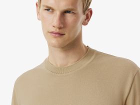 Мужская хлопковая футболка Lacoste классического кроя