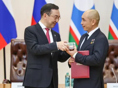 В Якутске прошло чествование Героя России Александра Находкина