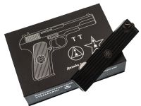 Автоматический нож Steelclaw TT-02-B, сталь D2, рукоять G10/алюминий