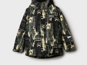 Куртка текстильная с полиуретановым покрытием для мальчиков