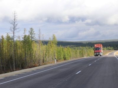 В Алданском районе Якутии заасфальтировали 18 километров трассы «Лена»