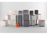 Joseph Joseph Контейнер для мусора с двумя баками 60 л металлик Totem Max Joseph Joseph