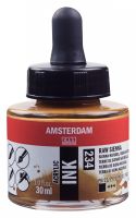 Чернила акриловые Talens "Amsterdam" 30 мл №234 Сиена натуральная