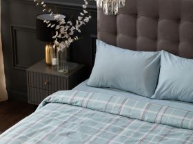 Постельное белье Rigoroso, голубое