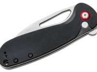 Складной нож CJRB Lago, сталь AR-RPM9, рукоять G10, черный