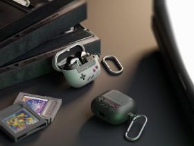 Чехол Elago Unique AW5 Game Сonsole для Galaxy Buds 3/3 Pro черный