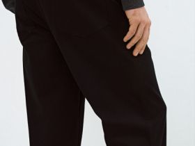 Брюки с эластичным поясом, Черный