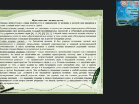 Международный вебинар "Система дифференцированных заданий по фонетике и орфоэпии"