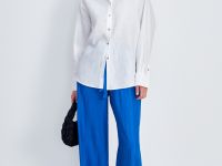 Брюки на высокой посадке