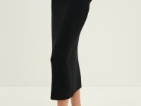 Юбка с шерстью и кашемиром