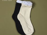 Носки Черная магия, черный/бежевый