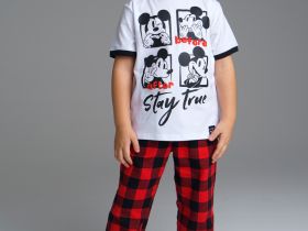 Комплект Family look для мальчика: футболка, брюки