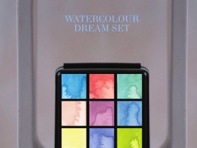 Набор акварели nuance. Watercolour Dream, 9 цветов, карманная палитра-трансформер