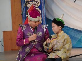 В Якутске тувинцы отпраздновали наступление Нового года