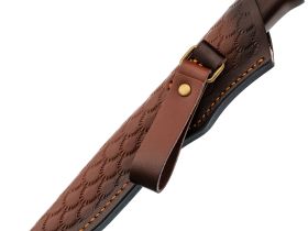 Охотничий нож Витязь Вепрь, сталь ламинат, рукоять древесина акации