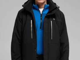 Горнолыжная куртка полуприлегающего силуэта