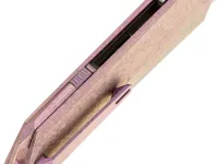 Складной нож Remette Woodpecker, сталь M390, рукоять титан, розовый