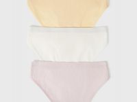 Трусы-слипы для девочек, 3 шт., Оранжевый