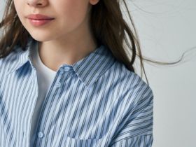 Блузка для девочек, Голубой