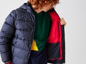 Мужская куртка Lacoste с отстёгивающимися рукавами