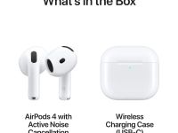 Беспроводная гарнитура Apple AirPods 4 (с функцией активного шумоподавления) (MXP93)