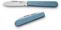 Складной нож LionSteel Barlow Slim Roundhead, сталь M390, рукоять титан
