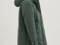 Пальто утепленное с утиным пухом