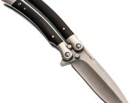 Нож-бабочка (балисонг) Витязь B6000, сталь 9Cr18MoV, рукоять древесина