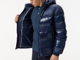 Мужская стёганая куртка Lacoste