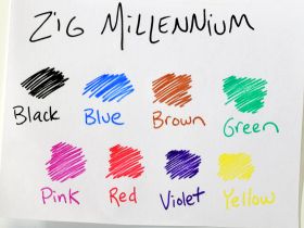 Ручка капилярная ZIG "Millennium" 0,1 мм, Желтый