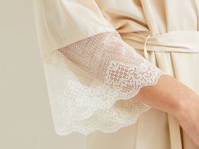 Халат Alisma, экрю