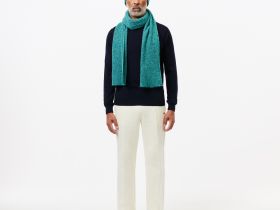 Мужской свитер Lacoste из шерсти мериноса