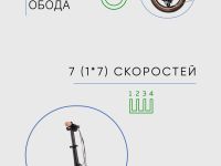 Складной велосипед Novatrack Town 16, год 2024, цвет Серый