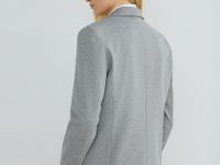 Однобортный пиджак, Серый