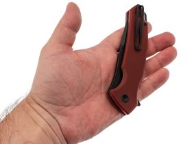 Складной нож Mr.Blade Hellcat Mini, сталь VG-10, рукоять Burgundy G10