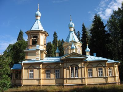 Успенская церковь (деревянная) Гефсиманского скита