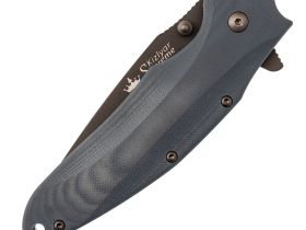 Складной нож Kizlyar Supreme Zorg, сталь D2, рукоять G10, синий