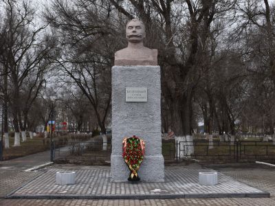 Бюст командарма Первой Конной армии М.С.Буденного