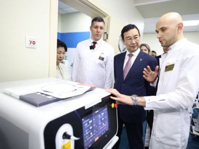 Центральную районную больницу после капремонта открыли в Нерюнгри