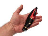 Складной нож Reptilian Трапёр-01 ограниченное издание, сталь D2, рукоять черный и красный G10