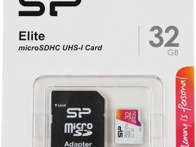 Карта памяти Silicon Power Elite microSDHC UHS-I 32 ГБ с адаптером