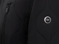 Утепленная куртка с поясом на кулиске