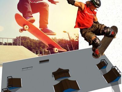 Для размещения закупленной скейт-площадки в Удачном разрабатывается проект