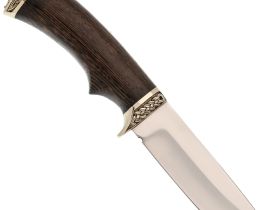 Нож для выживания Егерь, кованый, сталь Х12МФ, литье, венге