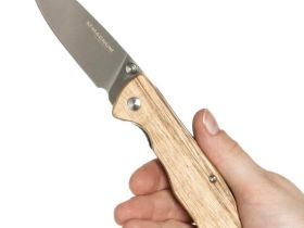 Нож складной Magnum Backpacker, сталь 7Cr17 Satin Plain, рукоять дерево, Boker 01EL605