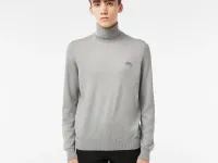 Мужская водолазка Lacoste из мериносовой шерсти