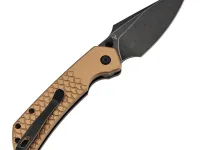 Складной нож Tenable Fenrir, сталь Nitro-V, рукоять алюминий, бронзовый