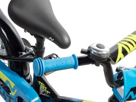 Детский велосипед Novatrack Twist 14, год 2025, цвет Черный